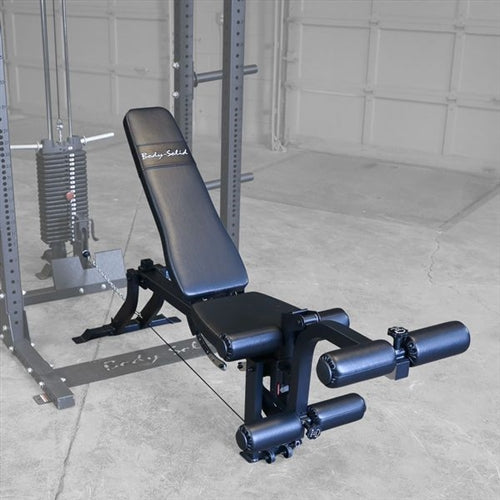 Body-Solid GLEG Adjustable Bench with Cabled Leg Developer (New)