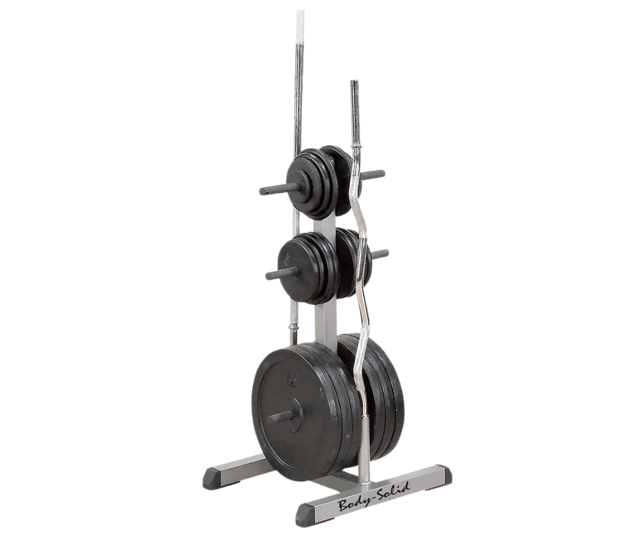 Body Solid GSWT Standard Plate Tree & Bar Holder (New)
