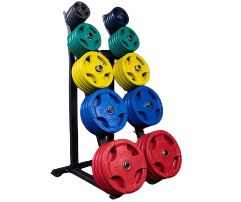Body Solid GWT76 High Capacity Olympic Plate Rack (New)