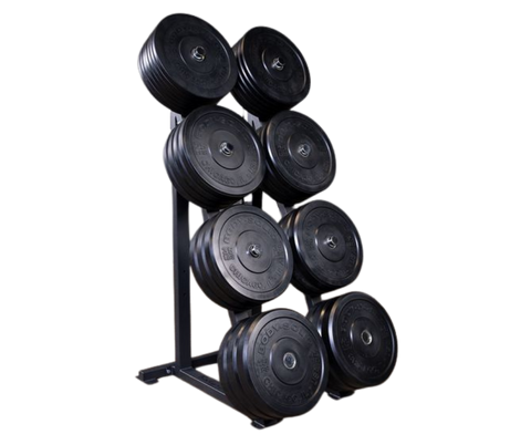 Body Solid GWT76 High Capacity Olympic Plate Rack (New)