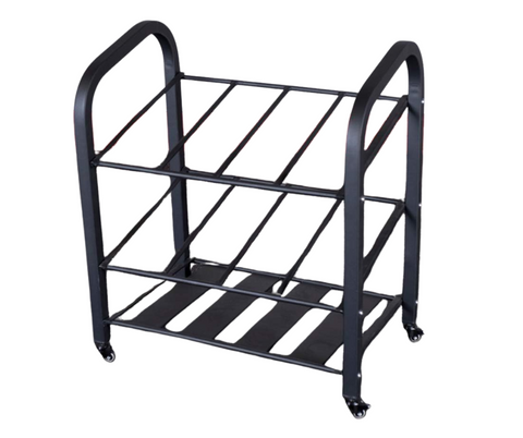 Body-Solid GYR500 Foam Roller / Yoga Mat Storage Cart Rack (New)