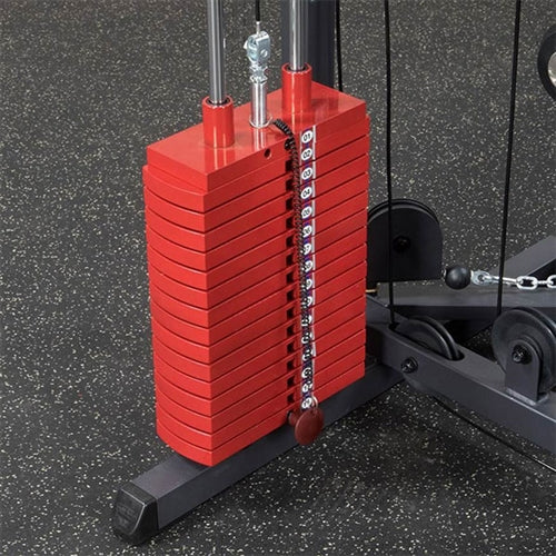 Body Solid HP150 Premium Red 150 lb Weight Stack Plate (New)