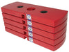 Body Solid HP150 Premium Red 150 lb Weight Stack Plate (New)