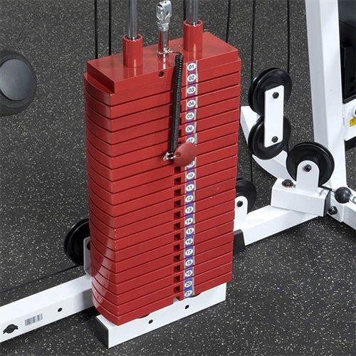 Body Solid HP150 Premium Red 150 lb Weight Stack Plate (New)