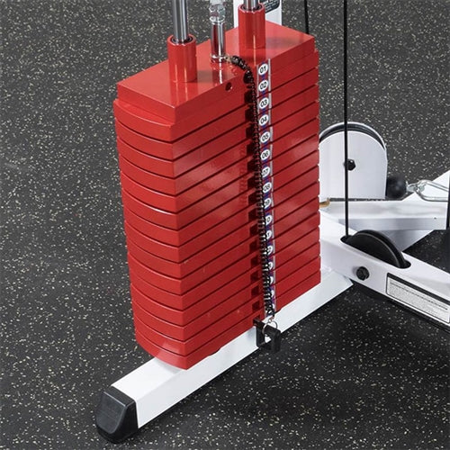 Body Solid HP150 Premium Red 150 lb Weight Stack Plate (New)