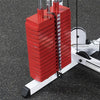 Body Solid HP50 Premium Red 50 lb Weight Stack Plate (New)