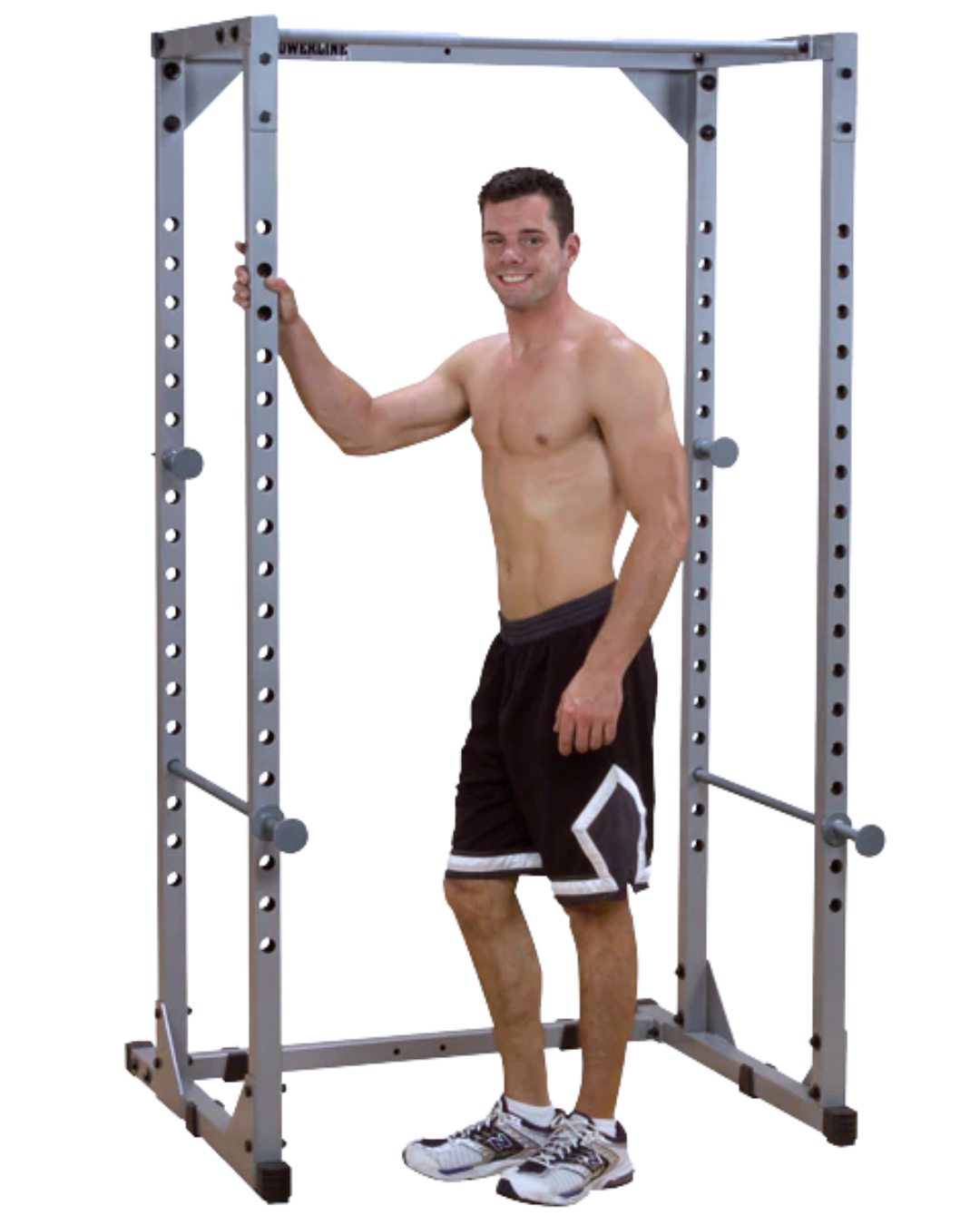 Body-Solid PPR200XP4 Powerline Power Rack w/Flat Incline Decline Bench (New)