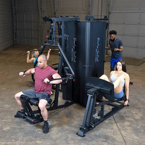 Body-Solid Pro Clubline S1000 Four-Stack Gym (New)