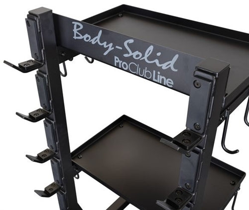 Body Solid Pro Clubline SAR100 Accessory Rack (New)