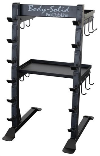 Body Solid Pro Clubline SAR100 Accessory Rack Image