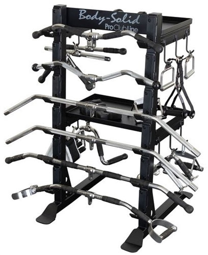 Body Solid Pro Clubline SAR100 Accessory Rack (New)