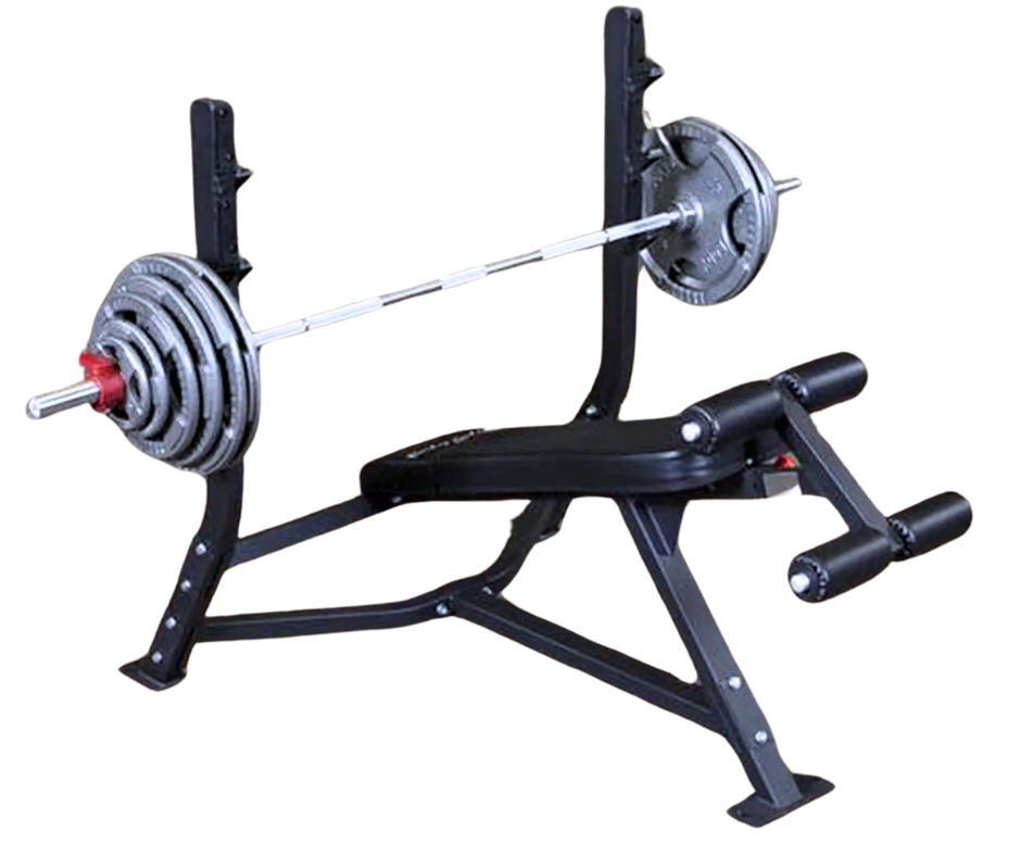 Body-Solid SODB250 Pro Clubline Olympic Decline Bench (New)
