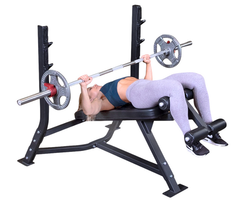Body-Solid SODB250 Pro Clubline Olympic Decline Bench (New)