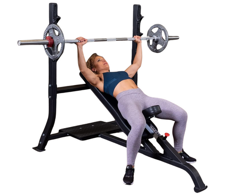Body-Solid SOIB250 Pro Clubline Olympic Incline Bench (New)