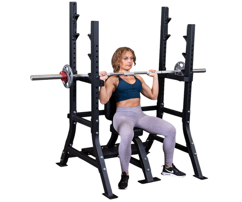 Body-Solid SOSB250 Pro Clubline Olympic Shoulder Press Bench (New)