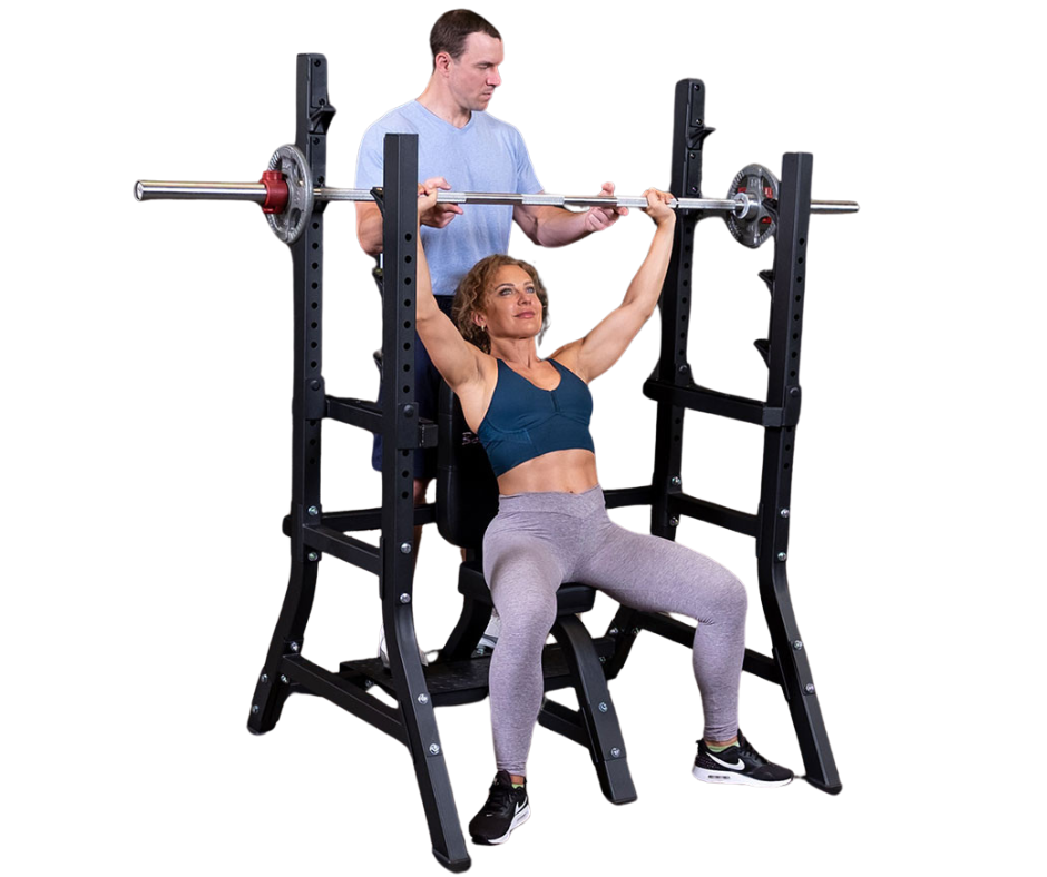 Body-Solid SOSB250 Pro Clubline Olympic Shoulder Press Bench (New)