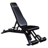 Body-Solid SPR1000SSBackP5 Extended Power Rack w/Adjustable Commercial Bench and Power Rack Strap Safeties (New)