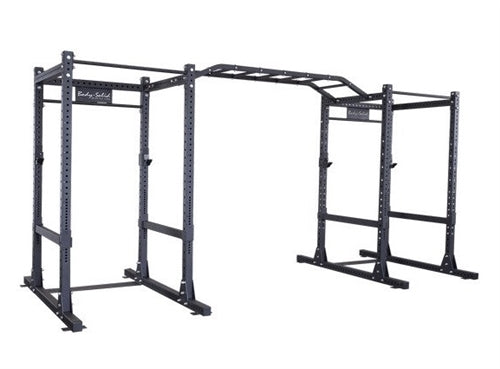 Body-Solid SPR1000SSDB Double Power Rack Package w/Power Rack Strap Safeties (New)