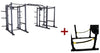 Body-Solid SPR1000SSDBBack Extended Double Power Rack Package w/Power Rack Strap Safeties Image