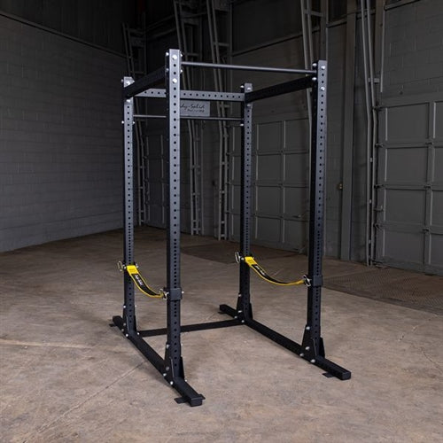 Body-Solid SPR1000SSP2 Commercial Power Rack w/Power Rack Strap Safeties + Adjustable Bench (New)