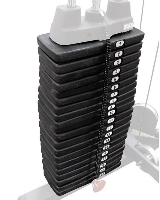 Body Solid WSP200 200 lb Premium Weight Stack (New)