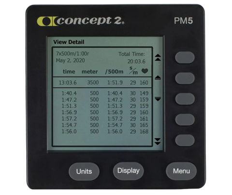 Concept2 RowErg Indoor Rower w/PM5 Console (New)