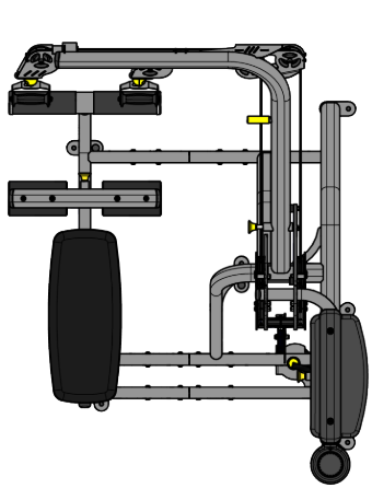 Cybex VR1 Dual Purpose Lat/Row 13250 (Remanufactured)