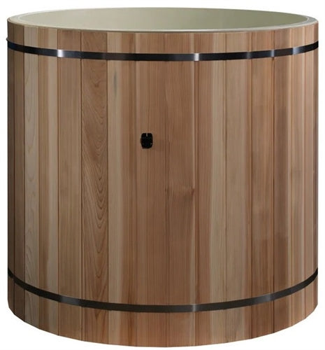 Dynamic Cold Therapy DCT-B-042-PLPC PVC Barrel Spa - Plastic with Pacific Cedar Exterior (New)