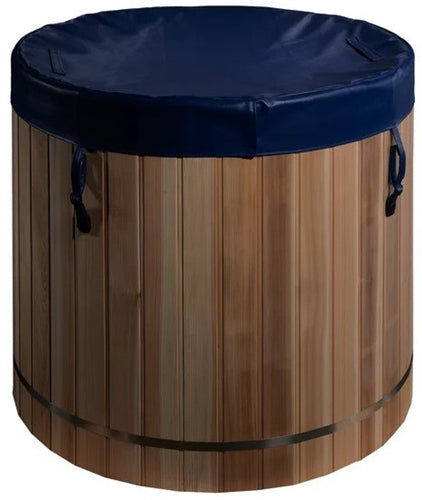 Dynamic Cold Therapy DCT-B-042-PLPC PVC Barrel Spa - Plastic with Pacific Cedar Exterior (New)