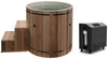 Dynamic Cold Therapy DCT-B-042-PLPC PVC Barrel Spa - Plastic with Pacific Cedar Exterior (New)