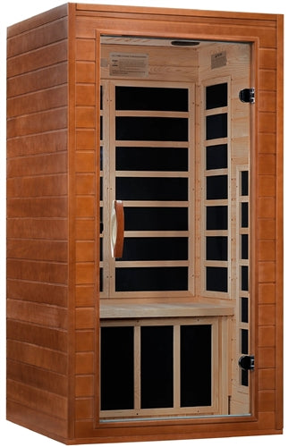 GoldenDesigns DYN-6103-01 Dynamic Avila 1-2-person Low EMF FAR Infrared Sauna | Image