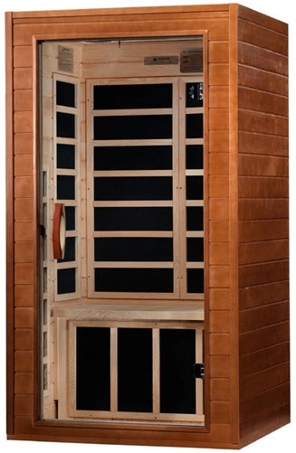 GoldenDesigns DYN-6103-01 Elite Dynamic Avila Elite 1-2-person Ultra Low EMF FAR Infrared Sauna (New)