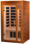 GoldenDesigns DYN-6106-01 Elite Dynamic Barcelona Elite 1-2 Person Ultra Low EMF Far Infrared Sauna (New)