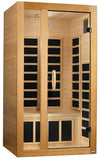 GoldenDesigns DYN-6119-01 Gracia 1-2 Person Low EMF FAR Infrared Sauna | Image