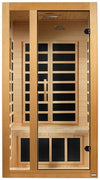 GoldenDesigns DYN-6119-01 Gracia 1-2 Person Low EMF FAR Infrared Sauna (New)