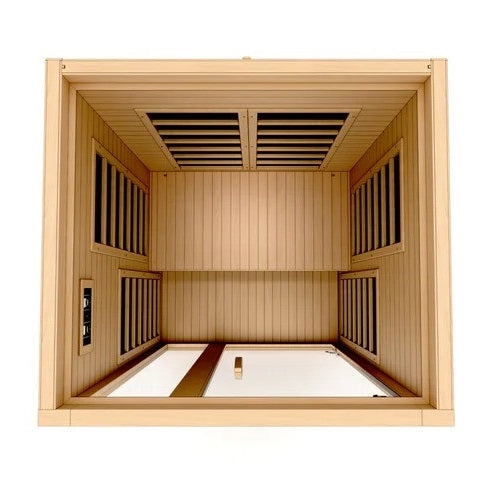 GoldenDesigns DYN-6119-01 Gracia 1-2 Person Low EMF FAR Infrared Sauna (New)