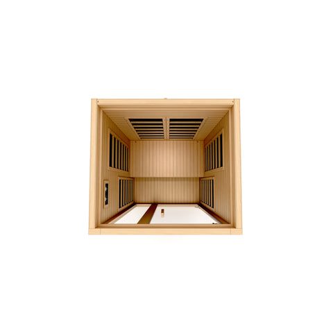 GoldenDesigns DYN-6119-01 Gracia 1-2 Person Low EMF FAR Infrared Sauna (New)