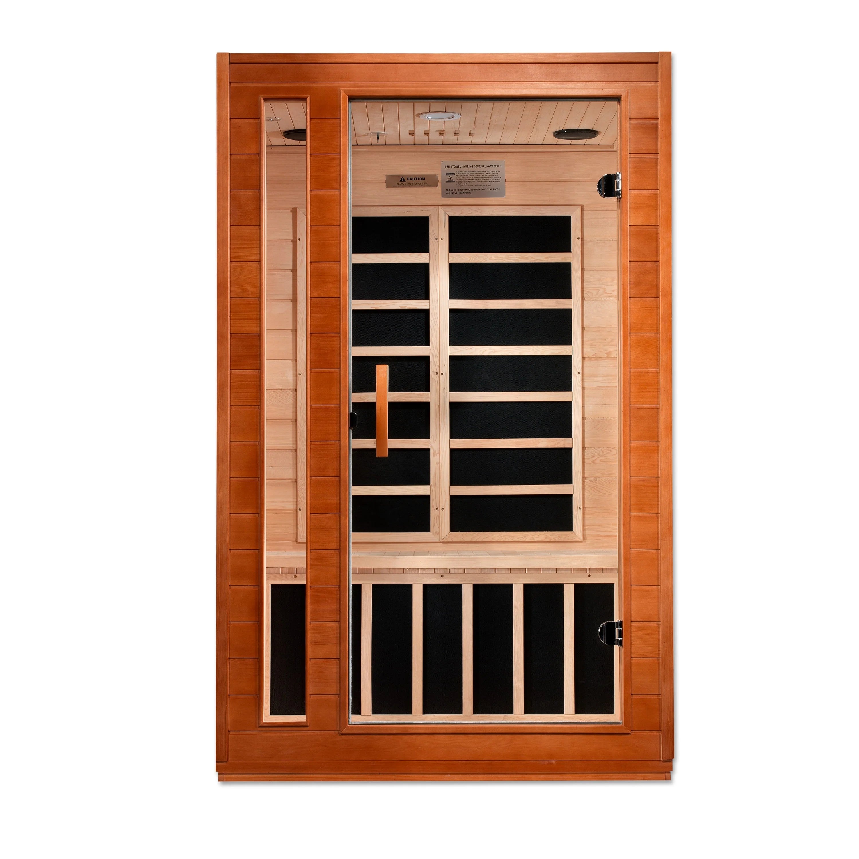 GoldenDesigns DYN-6203-01 Dynamic Cordoba 2-person Low EMF FAR Infrared Sauna (New)