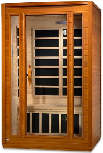 GoldenDesigns DYN-6206-01 Elite Dynamic San Marino Elite 2-person Ultra Low EMF FAR Infrared Sauna (New)