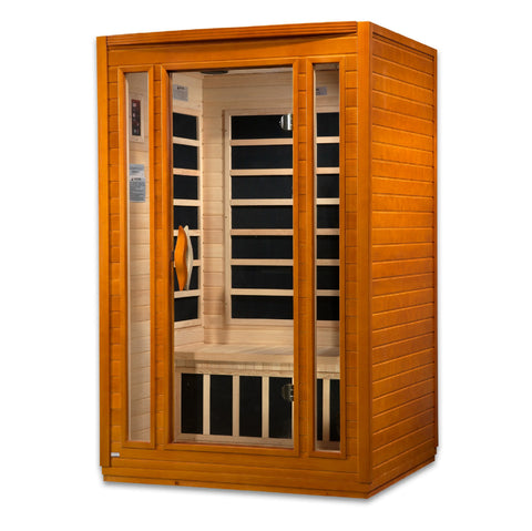 GoldenDesigns DYN-6206-01 Dynamic Low EMF Far Infrared Sauna San Marino Edition (New)