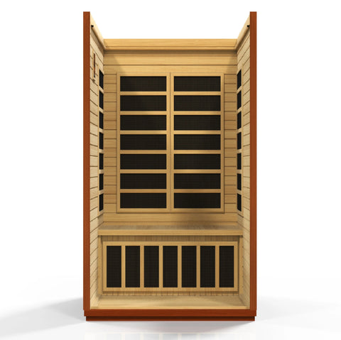 GoldenDesigns DYN-6206-01 Dynamic Low EMF Far Infrared Sauna San Marino Edition (New)