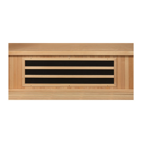 GoldenDesigns DYN-6209-01 Santiago 2 Person Low EMF FAR Infrared Sauna (New)