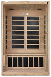 GoldenDesigns DYN-6210-01 Elite Venice Elite 2 Person Ultra Low EMF FAR Infrared Sauna (New)