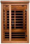 GoldenDesigns DYN-6215-02 Elite Llumeneres 2 Person Ultra Low EMF Far Infrared Sauna (New)