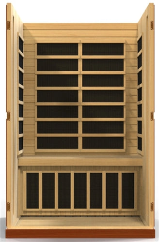 GoldenDesigns DYN-6220-01 Dynamic Low EMF Far Infrared Sauna, Vittoria Edition (New)