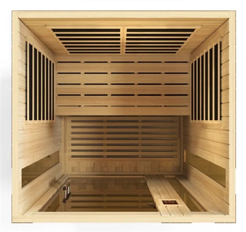 GoldenDesigns DYN-6220-01 Dynamic Low EMF Far Infrared Sauna, Vittoria Edition (New)