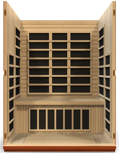 GoldenDesigns DYN-6306-02 Dynamic Bellagio Low EMF Far Infrared Sauna (New)