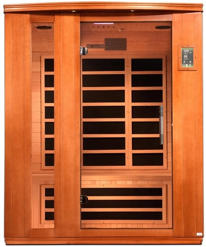 GoldenDesigns DYN-6336-02 Dynamic Lugano Low EMF Far Infrared Sauna (New)