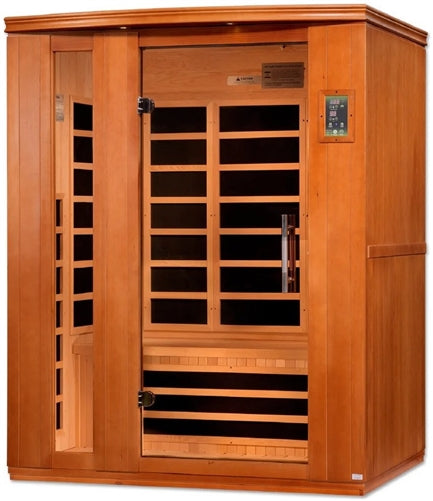 GoldenDesigns DYN-6336-02 Dynamic Lugano Low EMF Far Infrared Sauna (New)