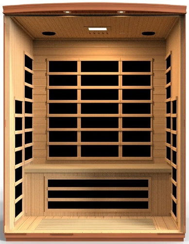 GoldenDesigns DYN-6336-02 Dynamic Lugano Low EMF Far Infrared Sauna (New)